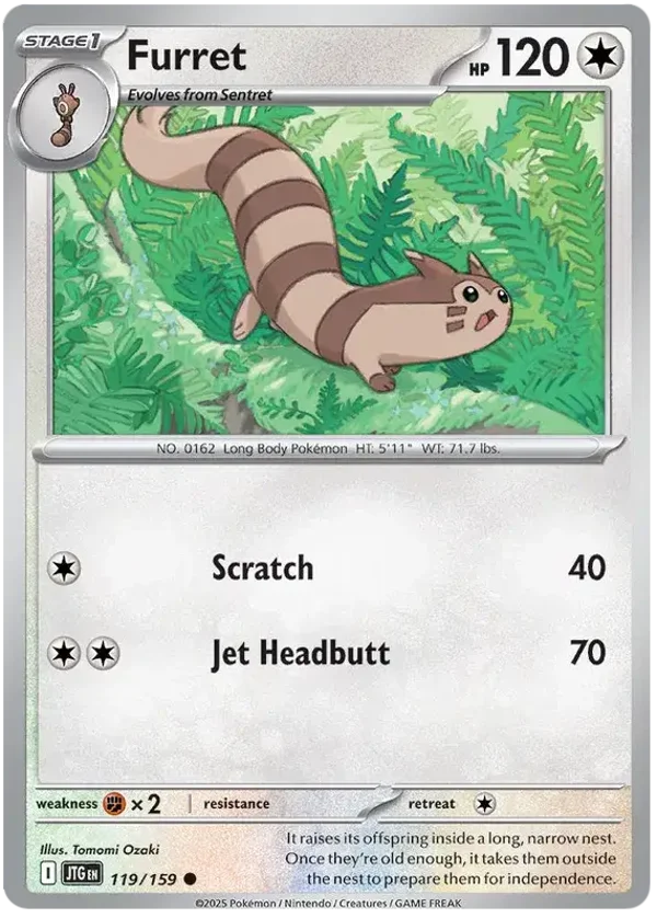 Journey Together  119/159 Furret