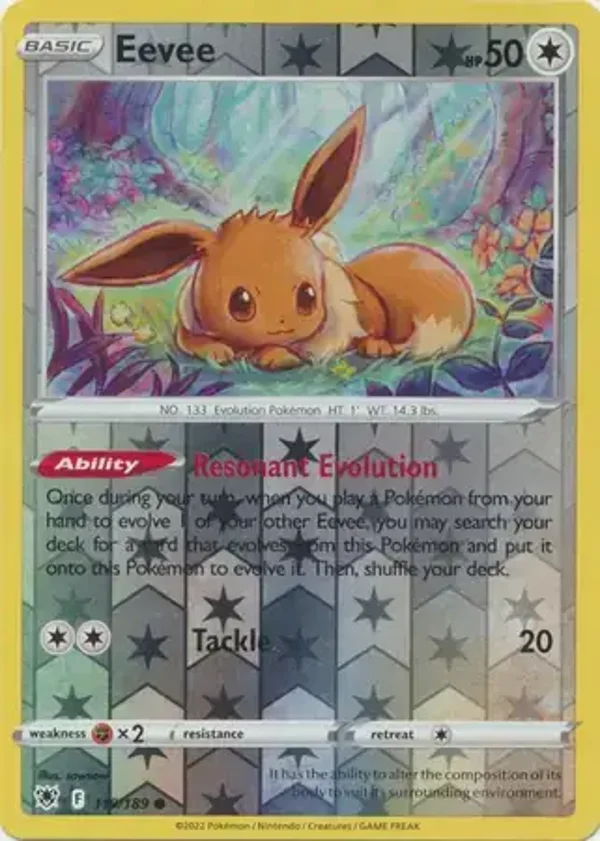 Astral Radiance  119/189 Eevee Rev Holo