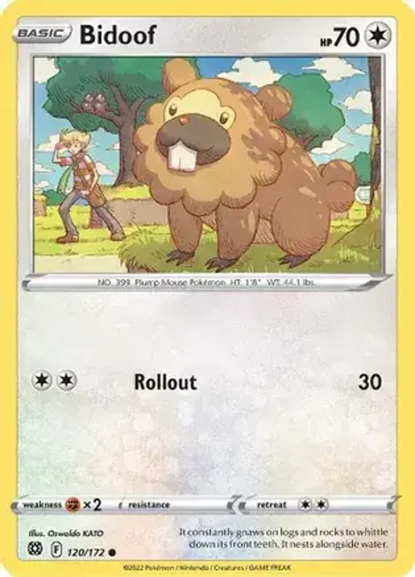 Brilliant Stars  120/172 Bidoof