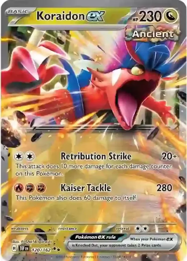 Temporal Forces  120/162 Koraidon Ex