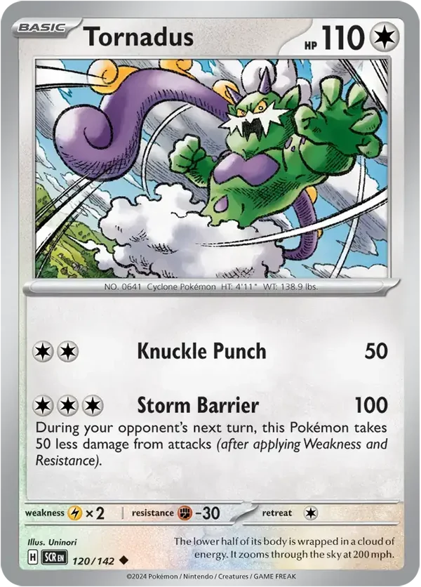 Stellar Crown  120/142 Tornadus