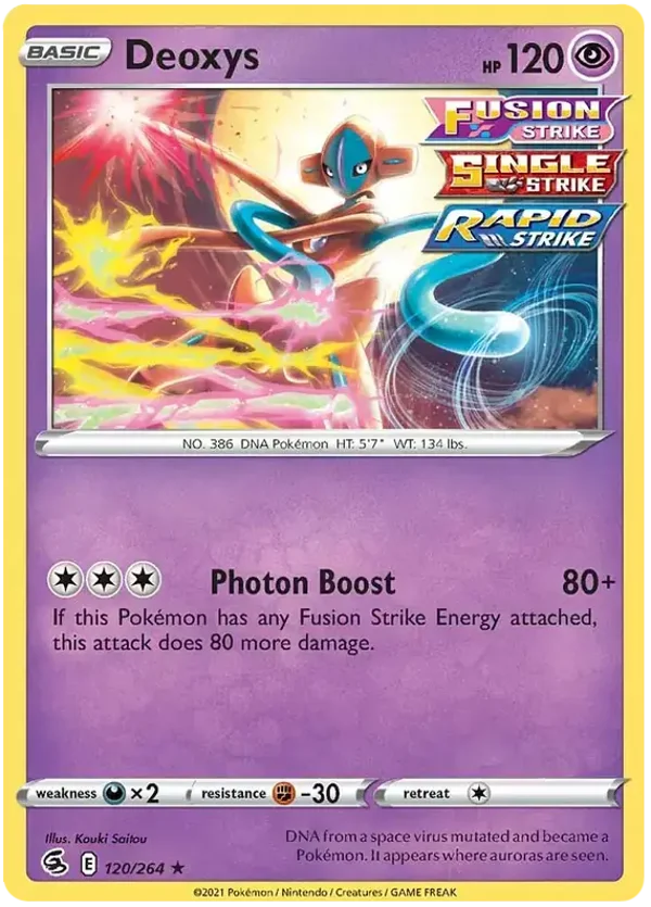 Fusion Strike  120/264 Deoxys