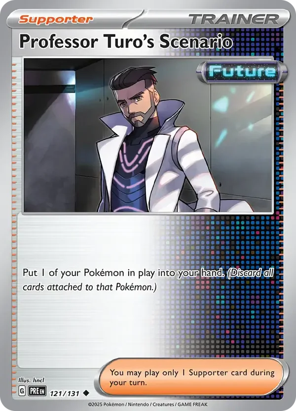 Prismatic Evolutions  121/131 Professor Turo's Scenario