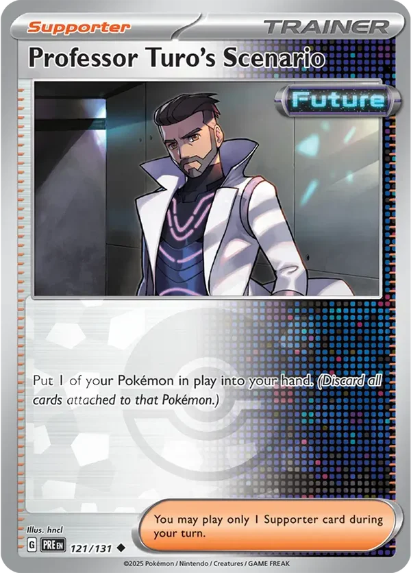 Prismatic Evolutions  121/131 Professor Turo's Scenario Poke Ball