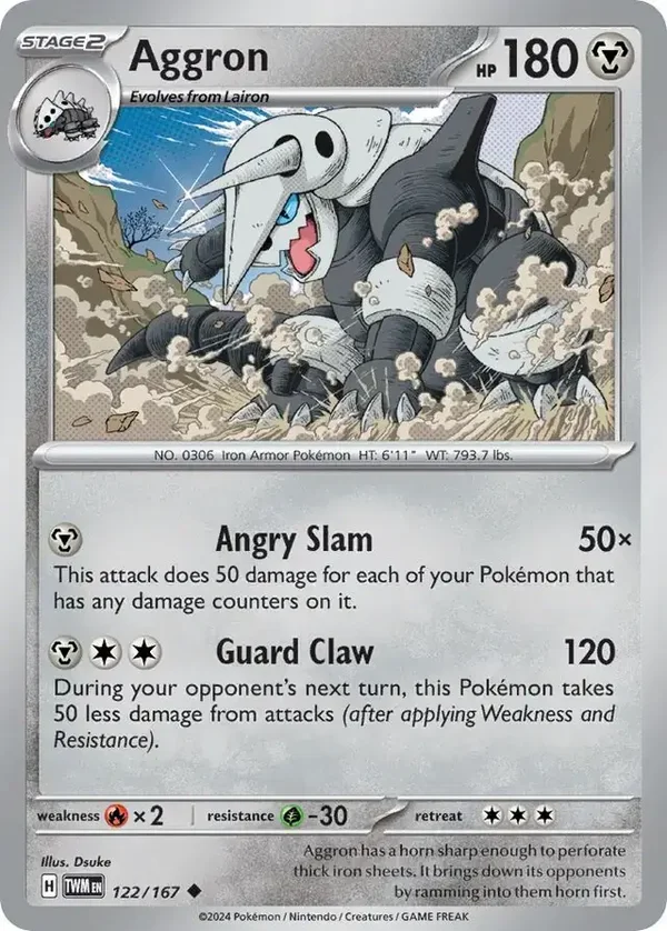 Twilight Masquerade  122/167 Aggron