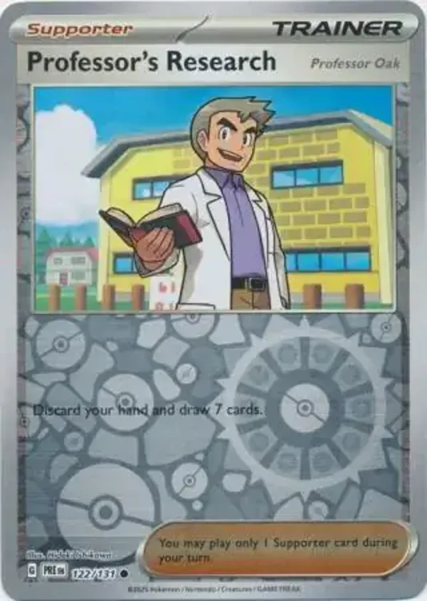 Prismatic Evolutions  122/131 Professor's Research