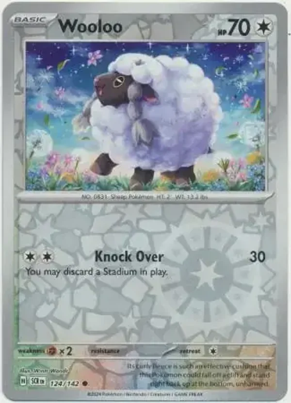 Stellar Crown  124/142 Wooloo Rev Holo