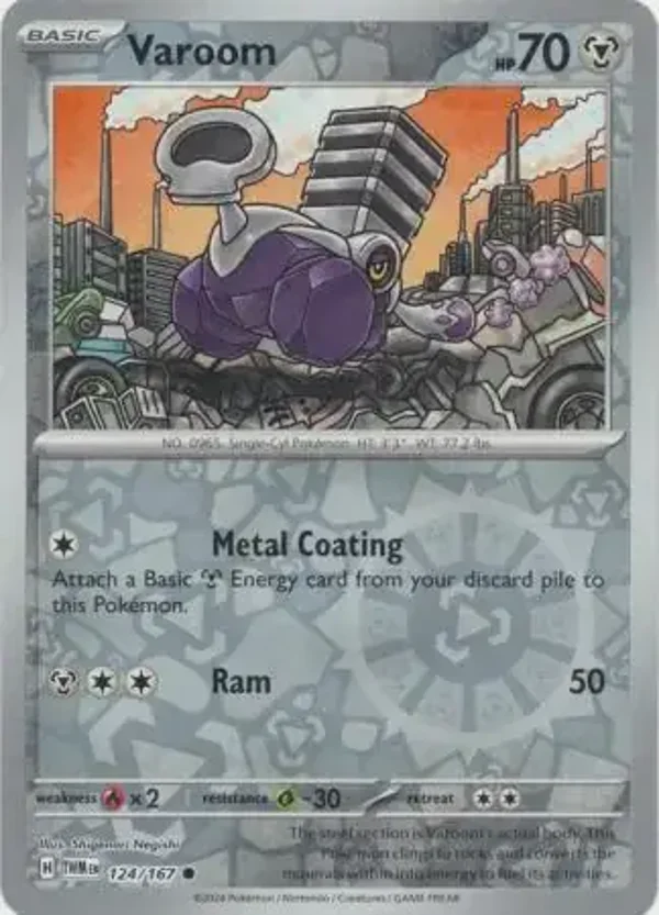 Twilight Masquerade  124/167 Varoom Rev Holo