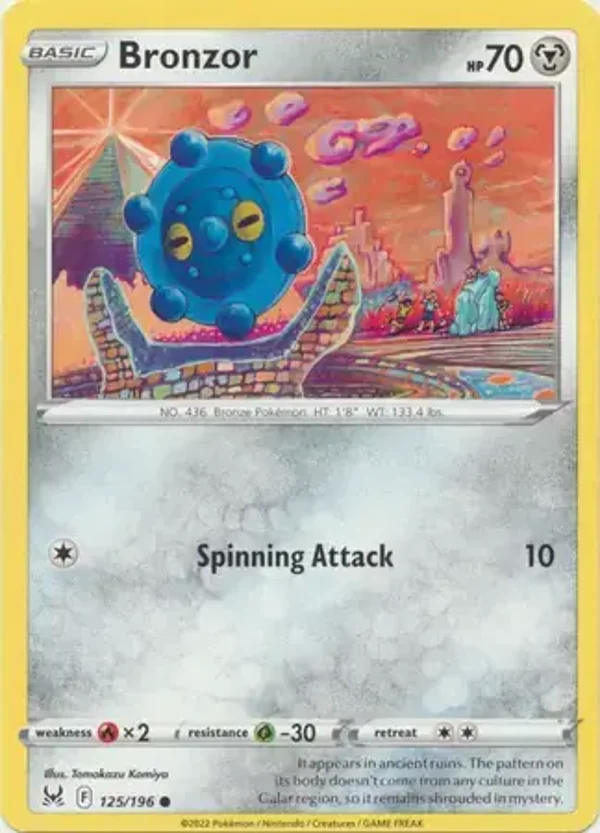 Lost Origin  125/196 Bronzor