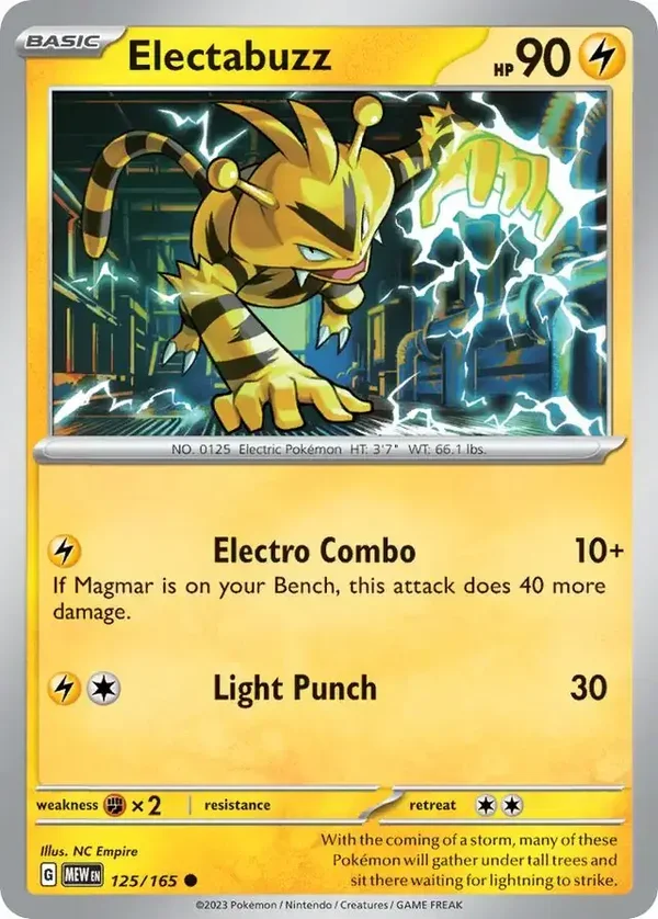 151  125/165 Electabuzz