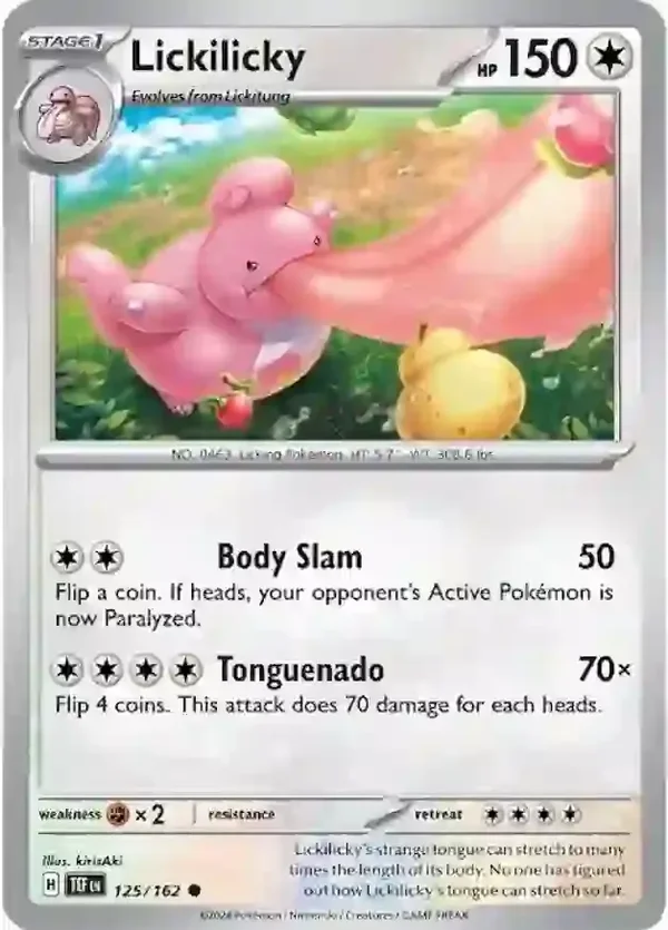 Temporal Forces  125/162 Lickilicky