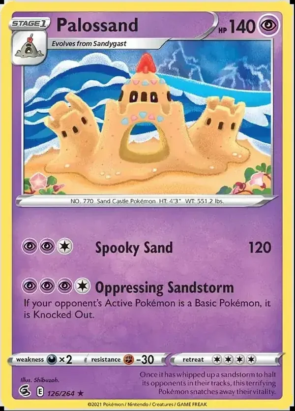 Fusion Strike  126/264 Palossand