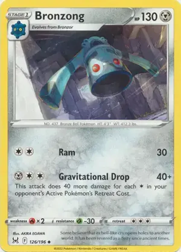 Lost Origin  126/196 Bronzong