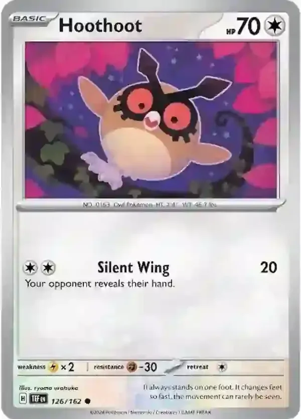 Temporal Forces  126/162 Hoothoot