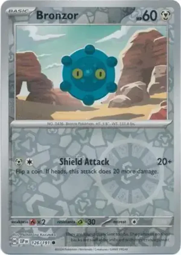 Surging Sparks  126/191 Bronzor Rev Holo