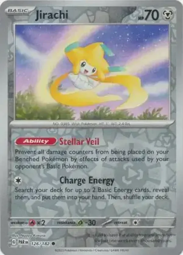Paradox Rift  126/182 Jirachi Rev Holo