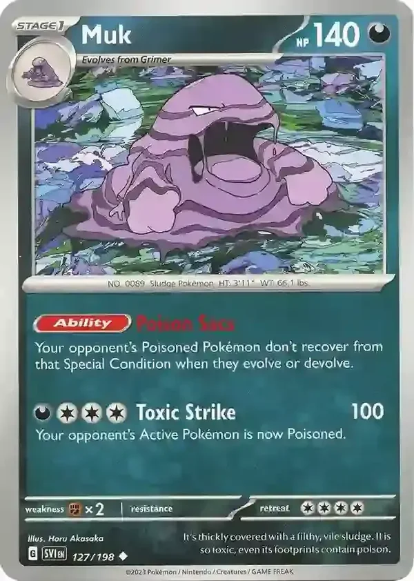 Scarlet & Violet  127/198 Muk