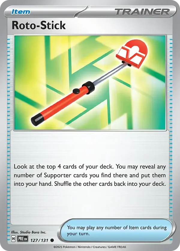 Prismatic Evolutions  127/131 Roto-Stick