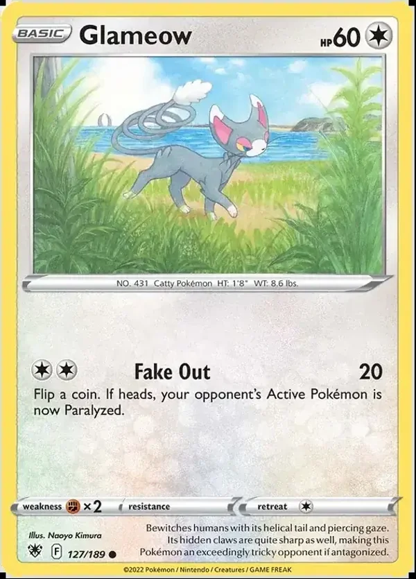 Astral Radiance  127/189 Glameow