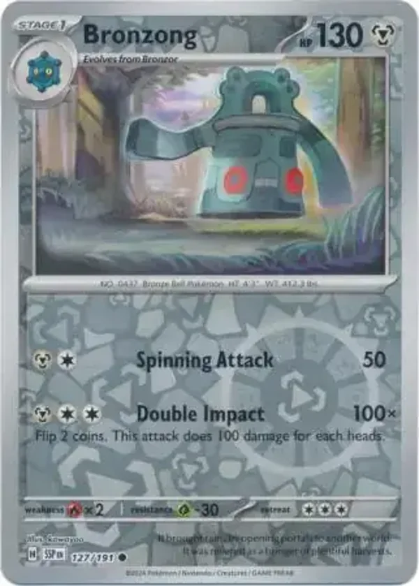 Surging Sparks  127/191 Bronzong Rev Holo