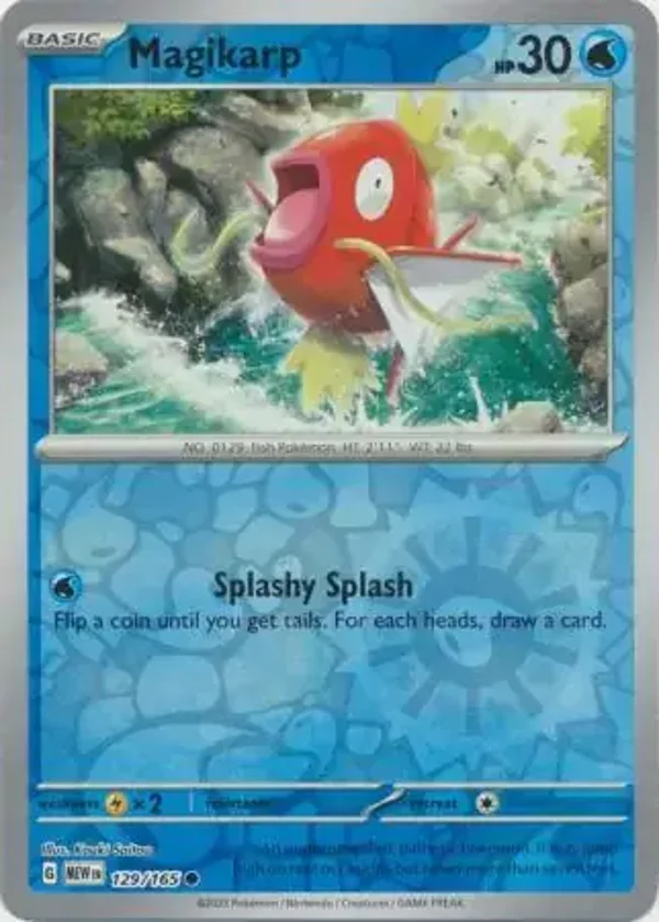 151  129/165 Magikarp Rev Holo