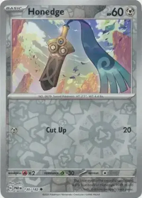 Paradox Rift  130/182 Honedge Rev Holo