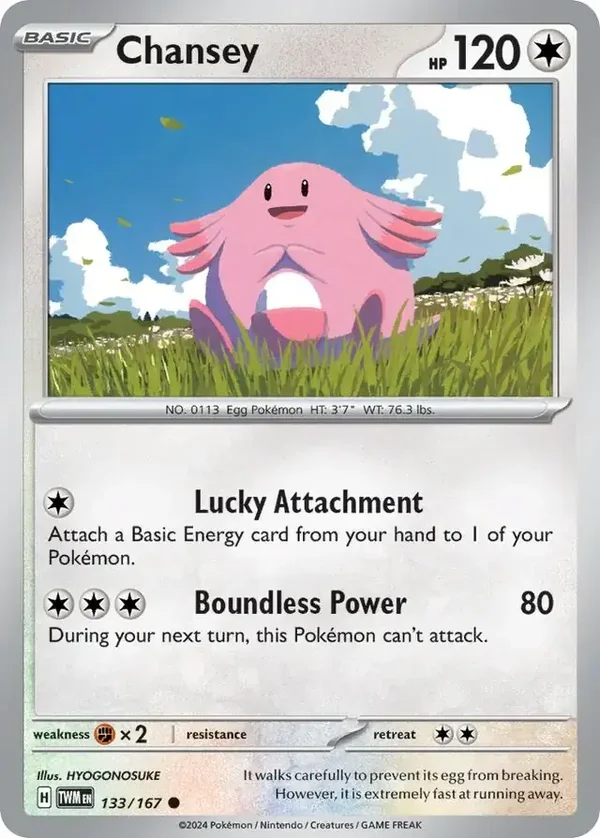 Twilight Masquerade  133/167 Chansey