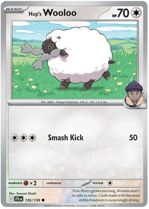 Journey Together  135/159 Hop's Wooloo
