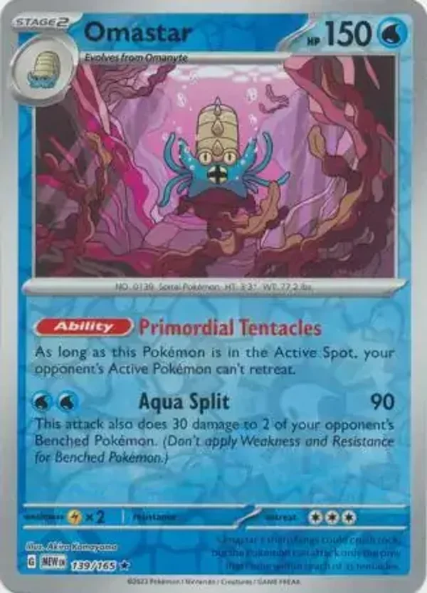 151  139/165 Omastar Rev Holo