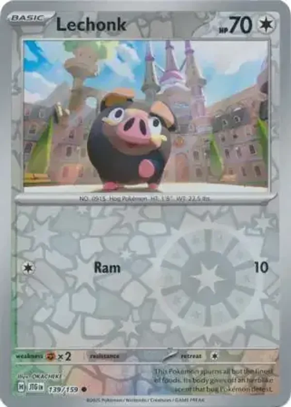 Journey Together  139/159 Lechonk Rev Holo