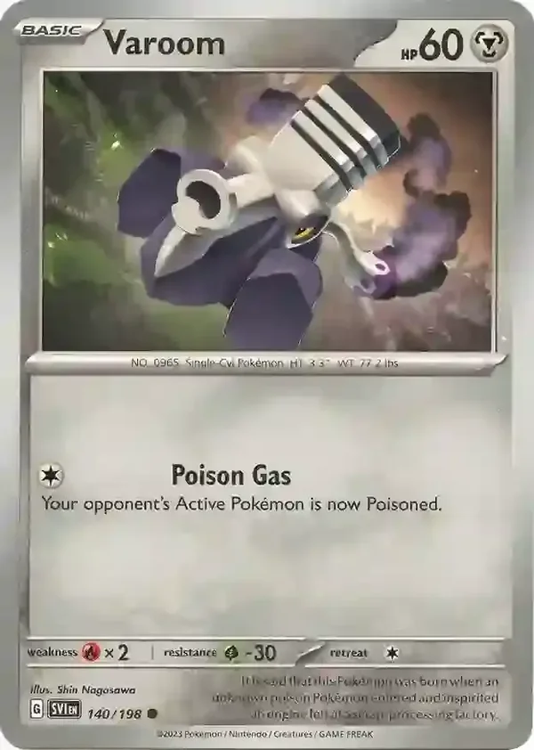 Scarlet & Violet  140/198 Varoom
