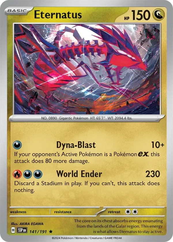 Surging Sparks  141/191 Eternatus