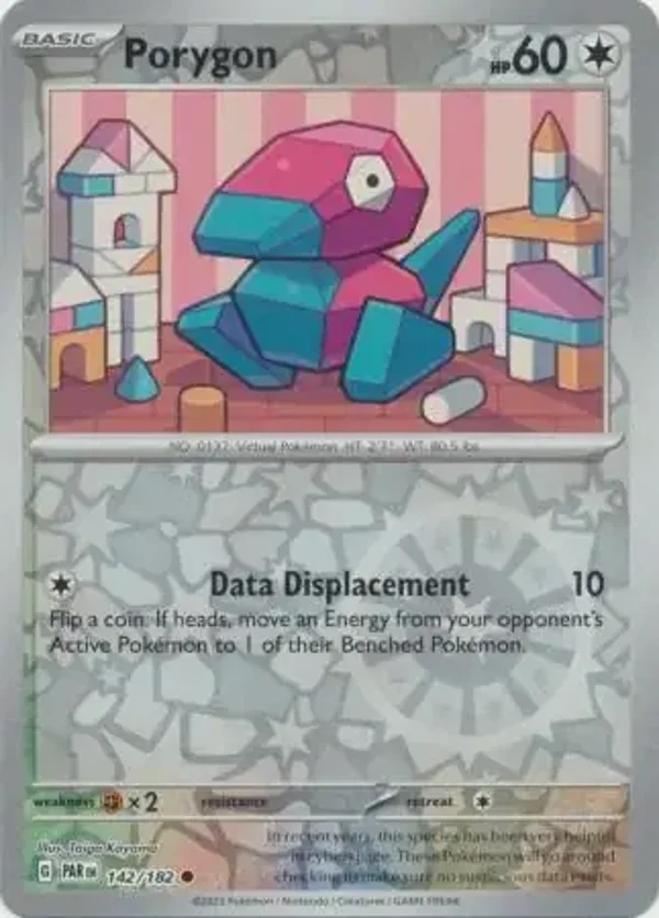 Paradox Rift  142/182 Porygon Rev Holo