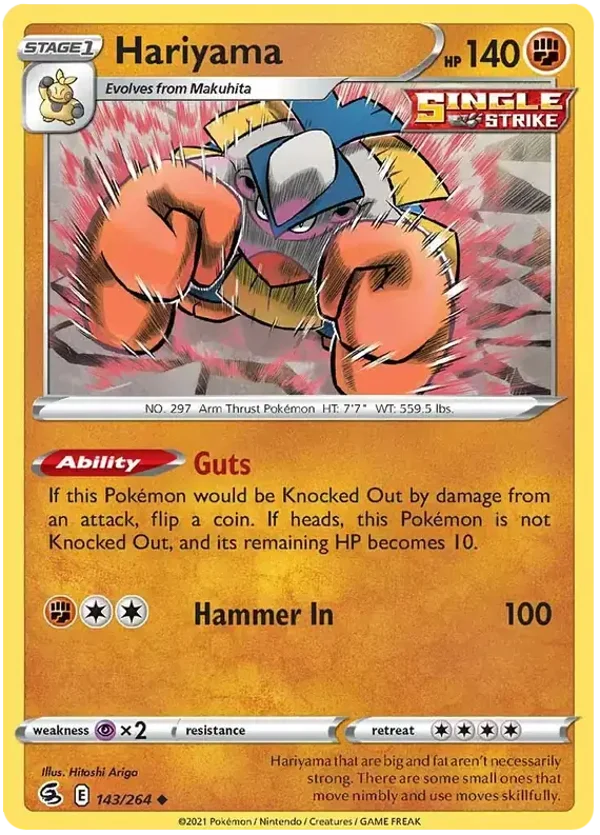 Fusion Strike  143/264 Hariyama