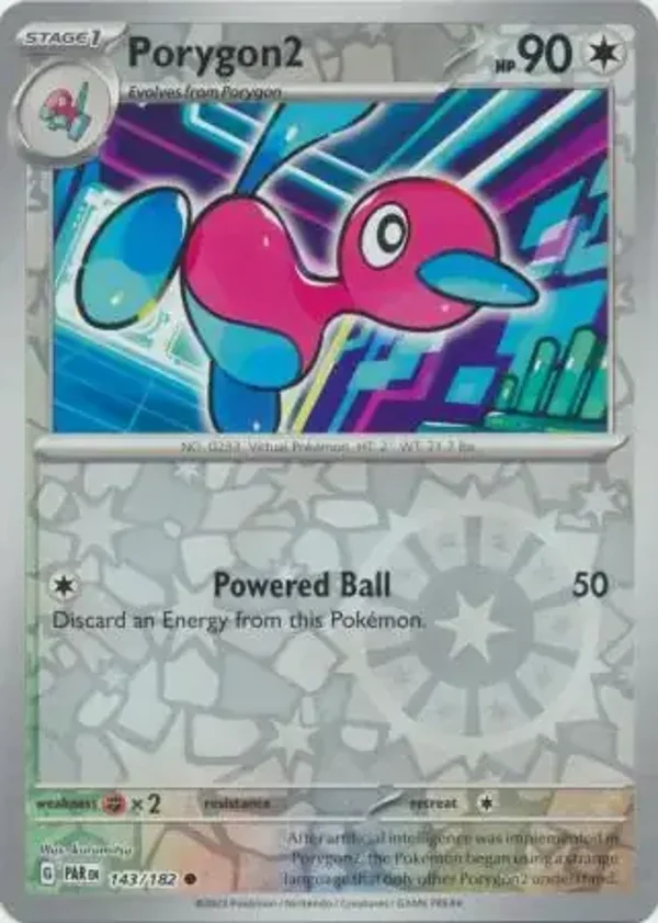 Paradox Rift  143/182 Porygon2 Rev Holo