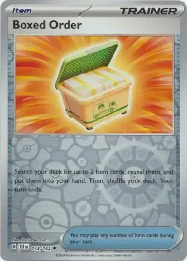 Temporal Forces  143/162 Boxed Order Rev Holo