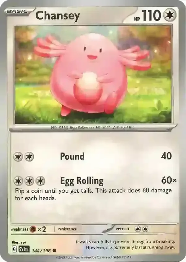 Scarlet & Violet  144/198 Chansey