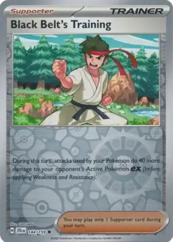 Journey Together  144/159 Black Belt's Training Rev Holo