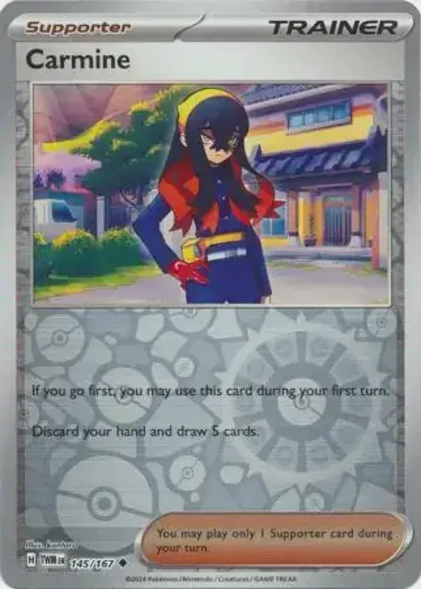 Twilight Masquerade  145/167 Carmine Rev Holo