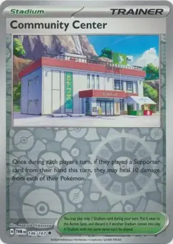 Twilight Masquerade  146/167 Community Center Rev Holo