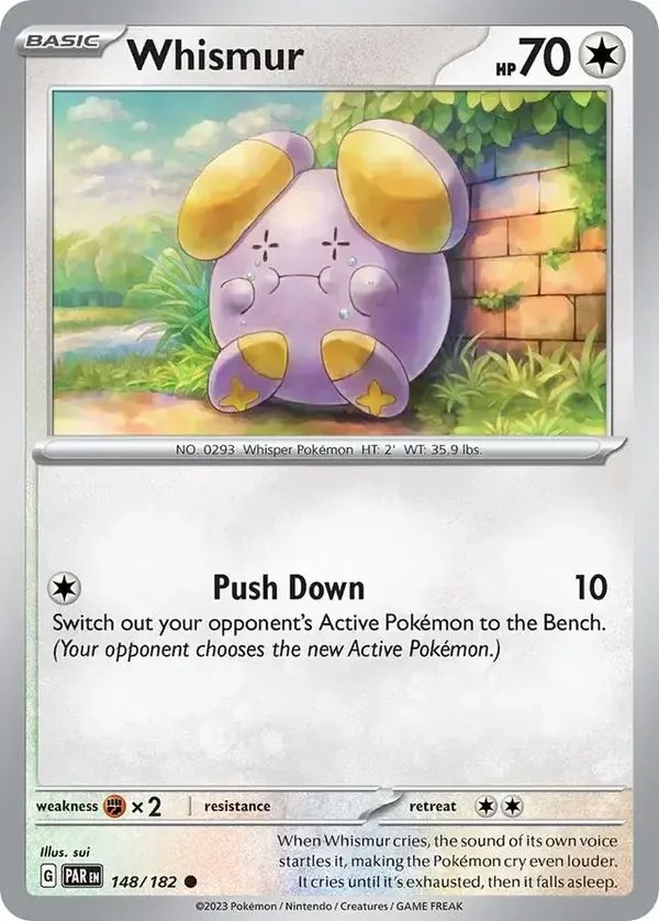 Paradox Rift  148/182 Whismur