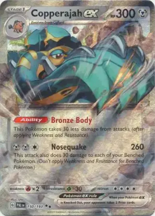 Paldea Evolved  150/193 Copperajah Ex