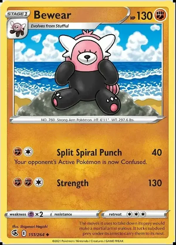 Fusion Strike  151/264 Bewear