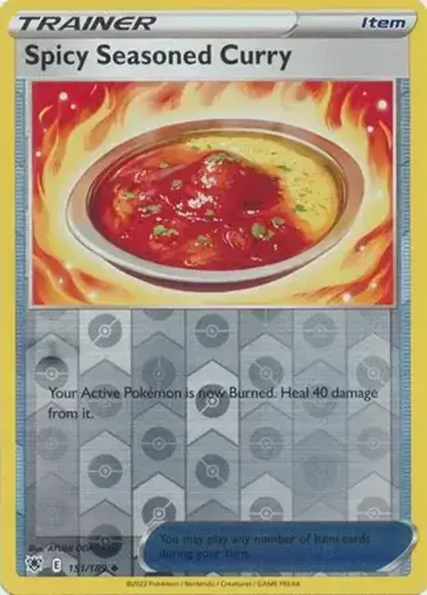 Astral Radiance  151/189 Spicy Seasoned Curry Rev Holo