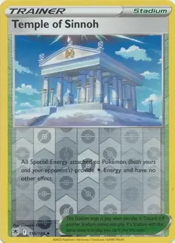 Astral Radiance  155/189 Temple of Sinnoh Rev Holo
