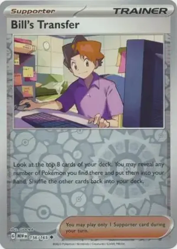 151  156/165 Bill's Transfer Rev Holo