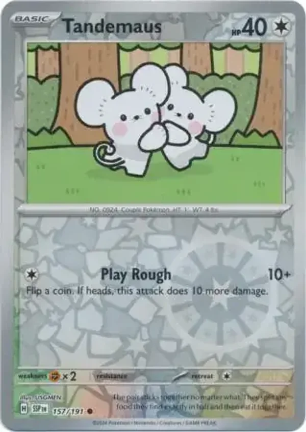 Surging Sparks  157/191 Tandemaus Rev Holo