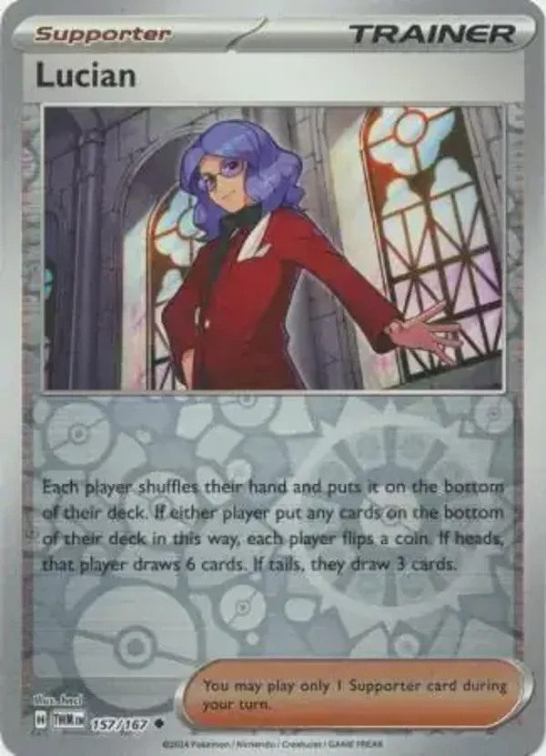 Twilight Masquerade  157/167 Lucian Rev Holo