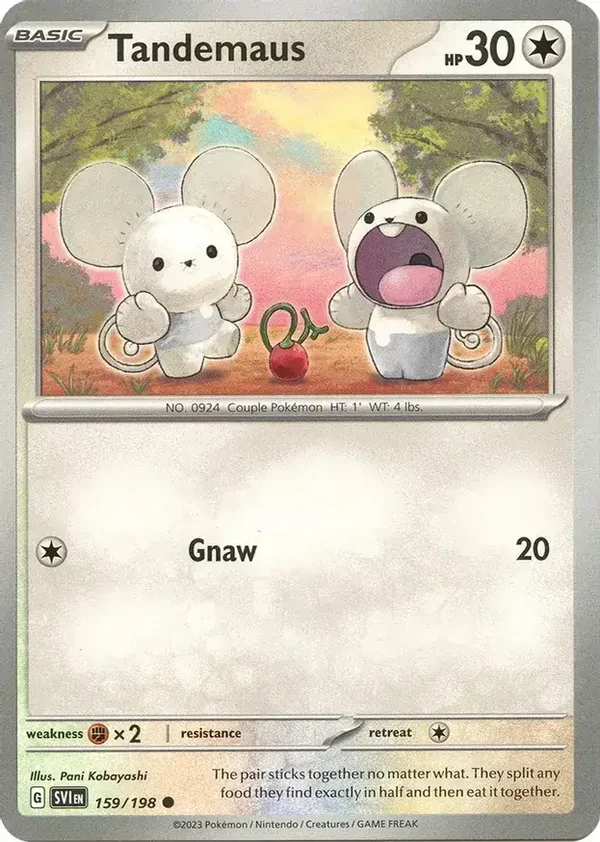 Scarlet & Violet  159/198 Tandemaus