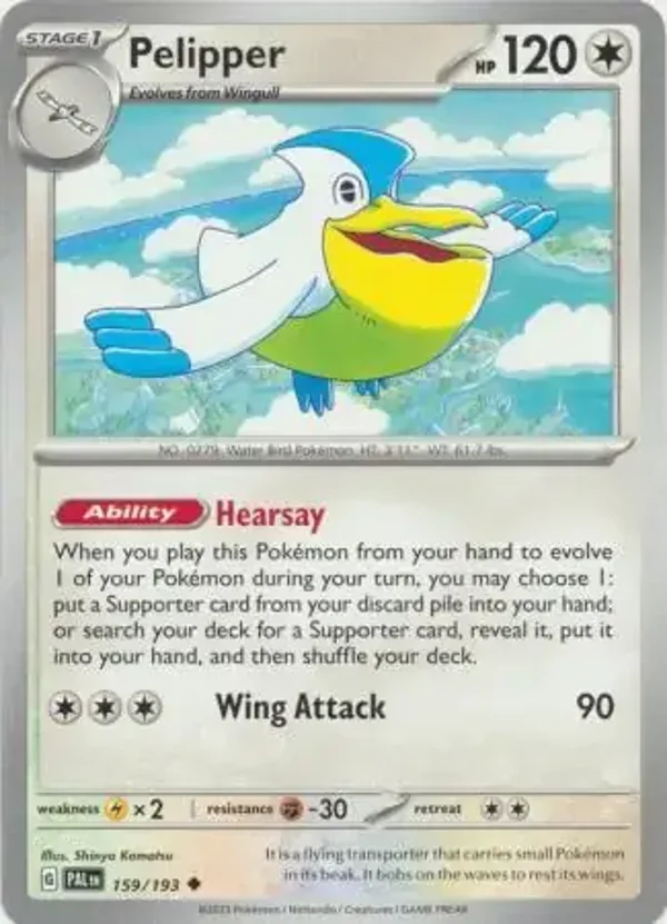 Paldea Evolved  159/193 Pelipper